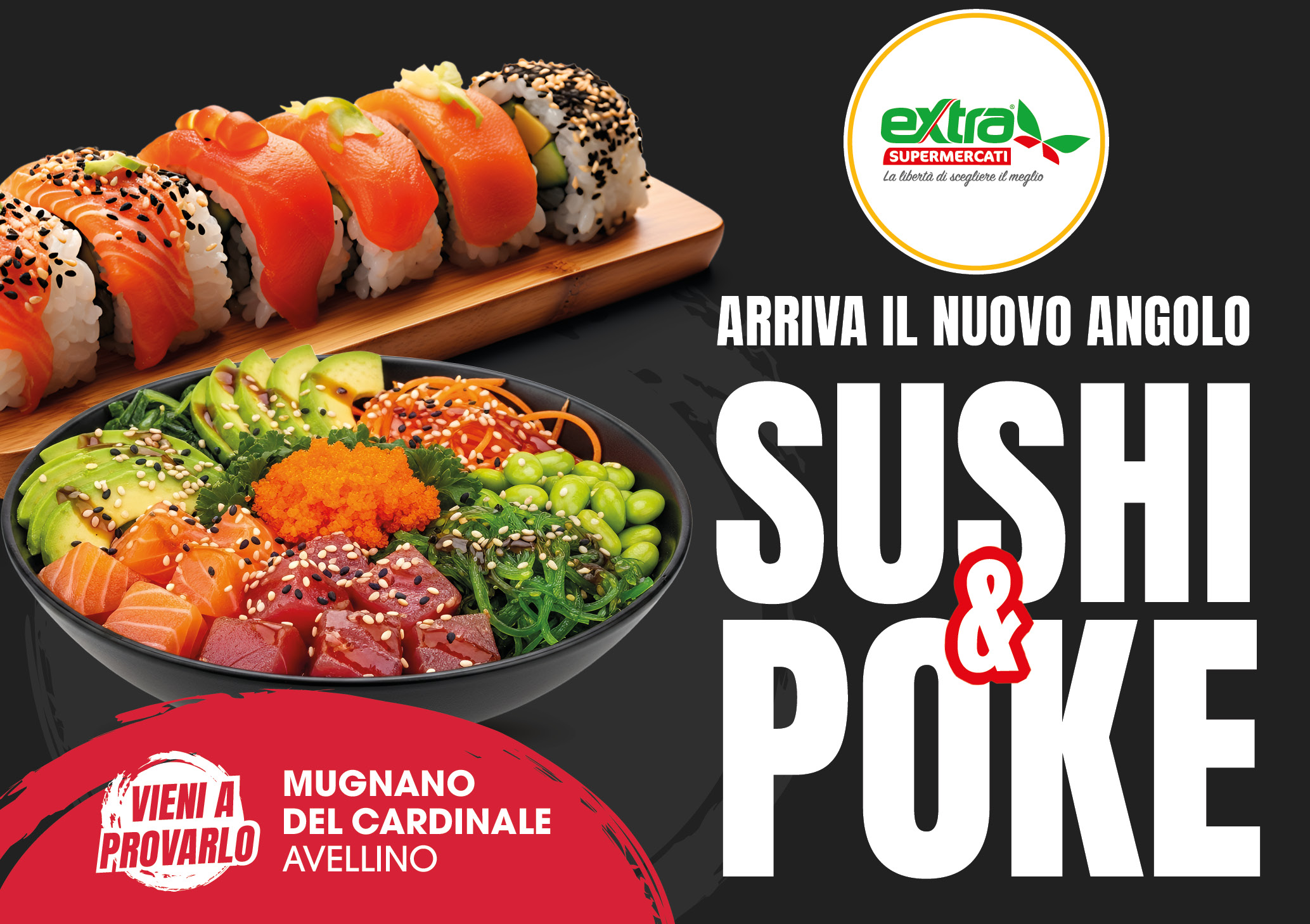 Scopri il nuovo angolo Sushi & Poke